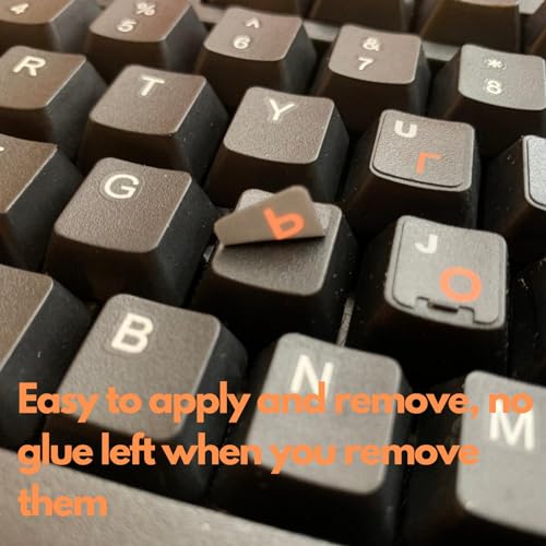 RADIONICS Russian Orange Letters Keyboard Cover Sticker Protector for 10-17" Laptop PC - Image 3