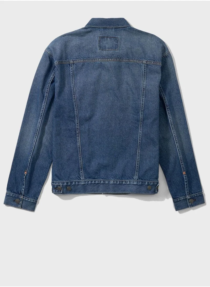 American Eagle Pocket Detail Denim Jacket