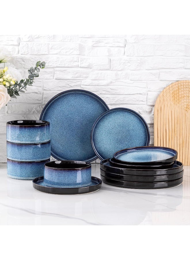 LERATIO أطقم أدوات المائدة الخزفية LeRatio لـ 4 أشخاص - Image 1