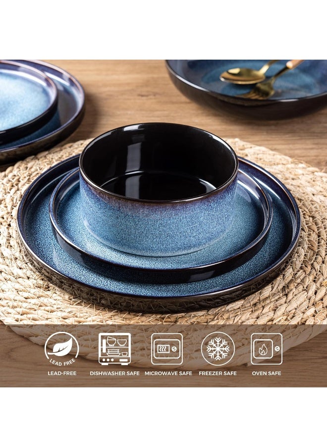 LERATIO أطقم أدوات المائدة الخزفية LeRatio لـ 4 أشخاص - Image 3