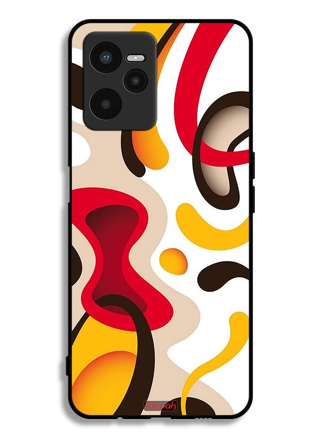Tolwak Realme C35 Protective Case Cover Pattern - Image 2