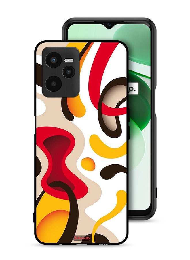 Tolwak Realme C35 Protective Case Cover Pattern - Image 1