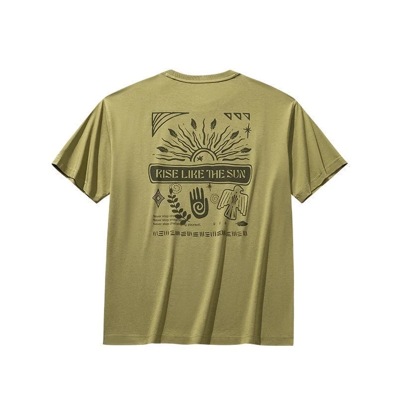 Anta green KAI Metamorphosis Basketball T-Shirt for Men | Best Price UAE