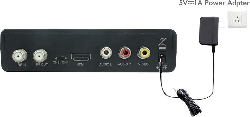 Mediasonic ATSC Digital Converter Box with Recording / Media Player / TV Tuner Function (HW130STB) - Image 2