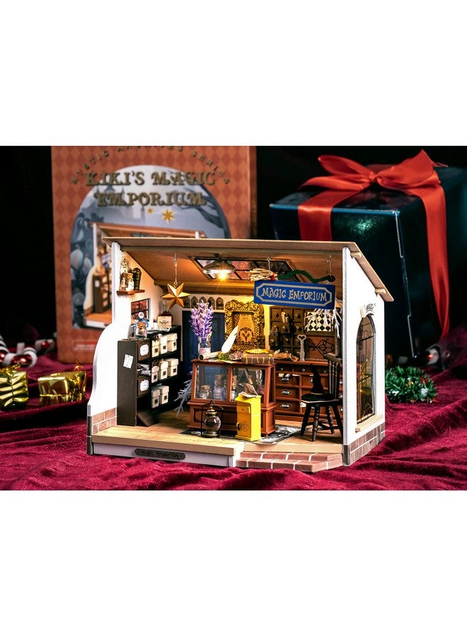 Rolife Rolife DIY Miniature Dollhouse Room Kit - Magic Potion Store Diorama Kit DIY Crafts Hobbies for Women/Men Gifts for Teens Adults Home Decor - Image 5