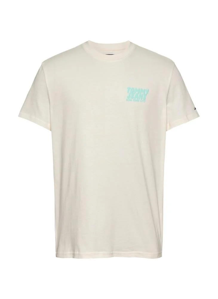 TOMMY JEANS Regular Fit Bubble Back Short Sleeve T-Shirt