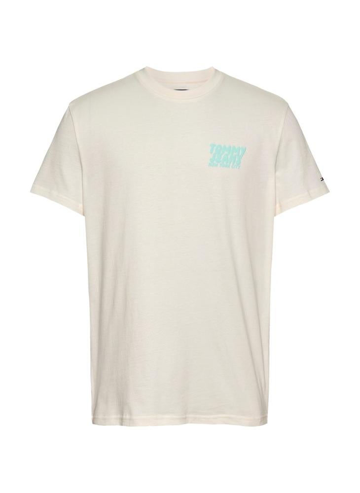 TOMMY JEANS Regular Fit Bubble Back Short Sleeve T-Shirt  - Image 5