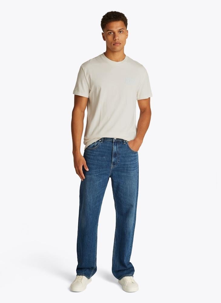 TOMMY JEANS Regular Fit Bubble Back Short Sleeve T-Shirt  - Image 4