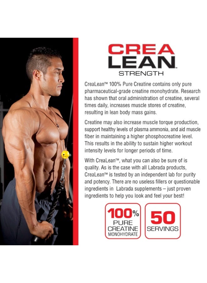 Labrada Crealean Strength 250g, 50 Serving - Image 5