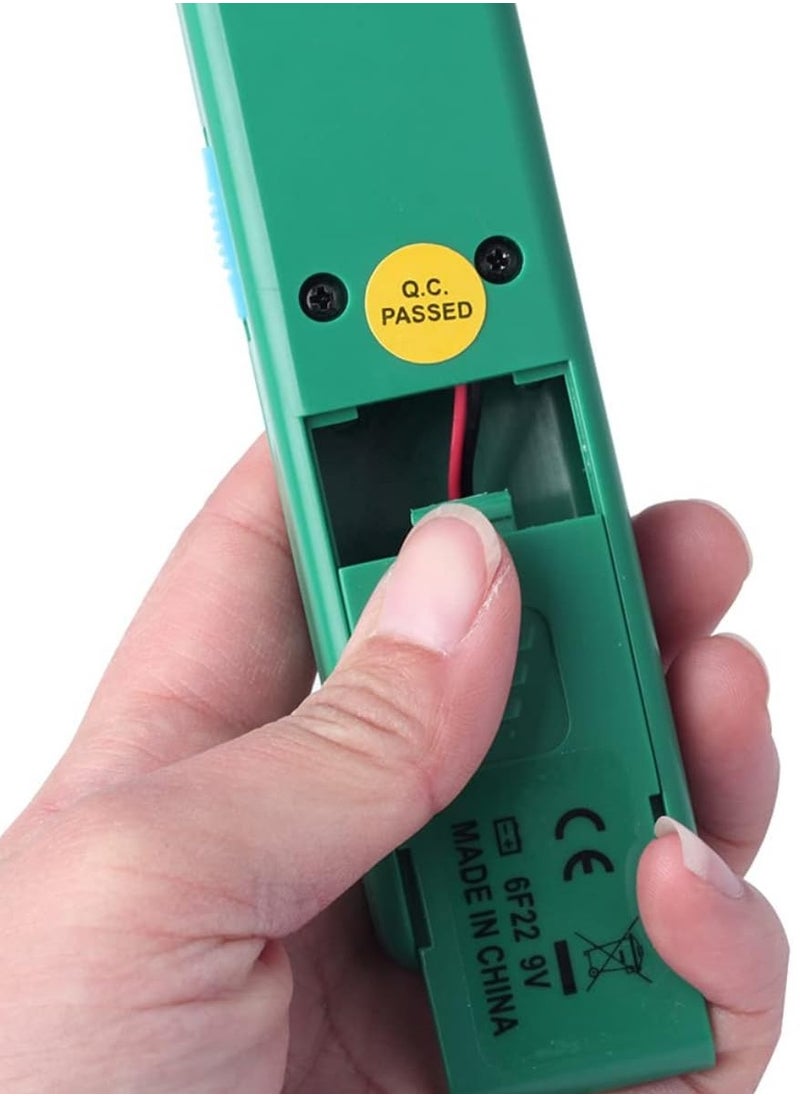 ZAMZIN - MS6812 Cable Tracker Network Telephone Line Tester, Portable Wire Tracer with Tone Generator & Probe, 100Hz~300kHz Range, LAN Network Cable Tester, UTP Tool for Continuity Check, Line Break Detection, - Image 1