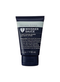 Rooming Lounge Whisker Sauce Beard Conditioner Conditioning Beard And Skin Lotion Eliminates Itching And Flaking Enables Easy Combing And Styling No Parabens Cruelty Free 4 Oz