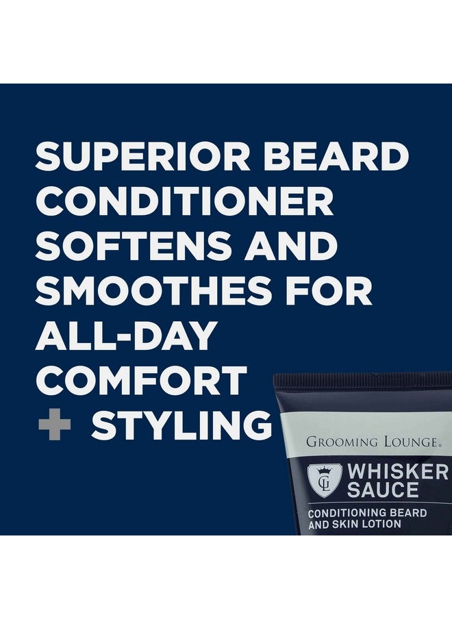 Grooming Lounge - Rooming Lounge Whisker Sauce Beard Conditioner Conditioning Beard And Skin Lotion Eliminates Itching And Flaking Enables Easy Combing And Styling No Parabens Cruelty Free 4 Oz - Image 1