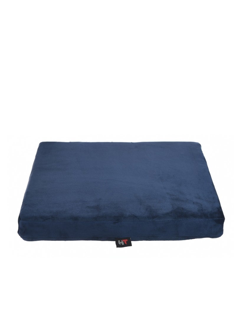 HT Comfortable square medical seat cushion, memory foam, suitable for office and car chairs, blue - Image 5