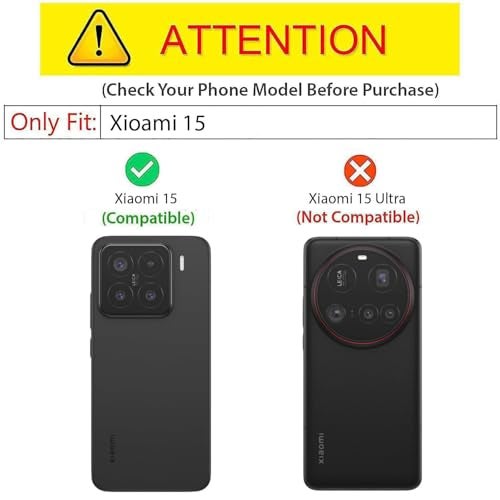 Kapa Wave Magnetic Frosted Grip Back Cover for Xiaomi 15 | [MagSafe Compatible] Wireless Charging, Slim, Metal Buttons Matte Finish Back Case (Grey) - Image 2