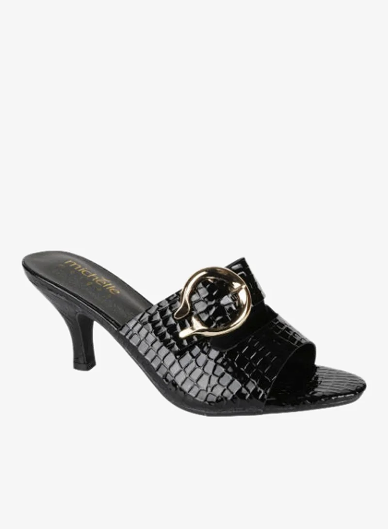 Michelle Morgan Michelle Morgan Ladies Kitten Heel 213RC002 Black