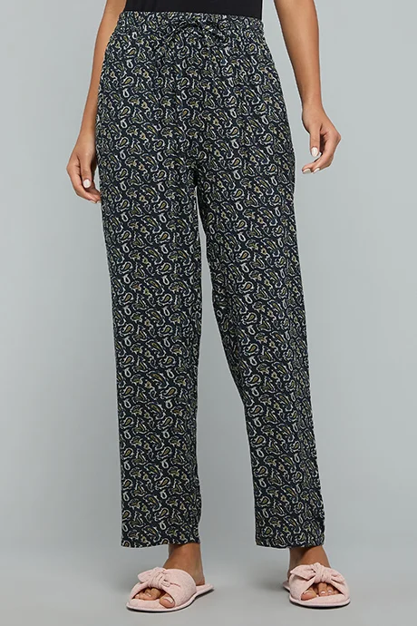 أر أند بي Printed Pyjama Pants with Drawstring Waist