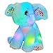 BSTAOFY Light up Elephant Soft Plush Toy Cozy Floppy LED Stuffed Animals Lullabies Nightlight Bedtime for Kids Birthday Valentines for Toddlers 12 - Image 2