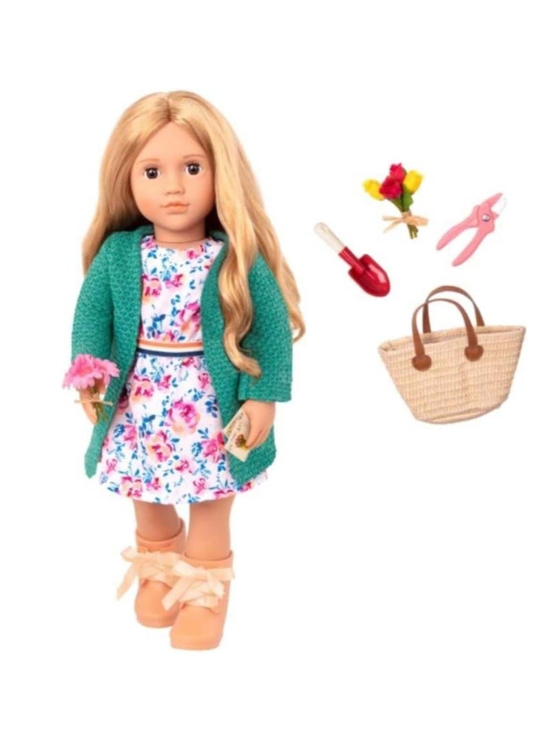 Our Generation Sage Garden Activity Doll with Accessories, 18-Inch Size - Image 1