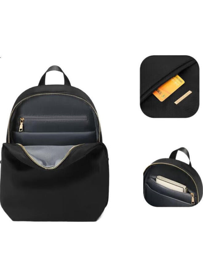 Golf Backpack For Women, Casual Small Backpack, Student Schoolbag, Lightweight Bag, Women'S Bag, Ipad Laptop Bag, Travel Bag, Black - Image 3