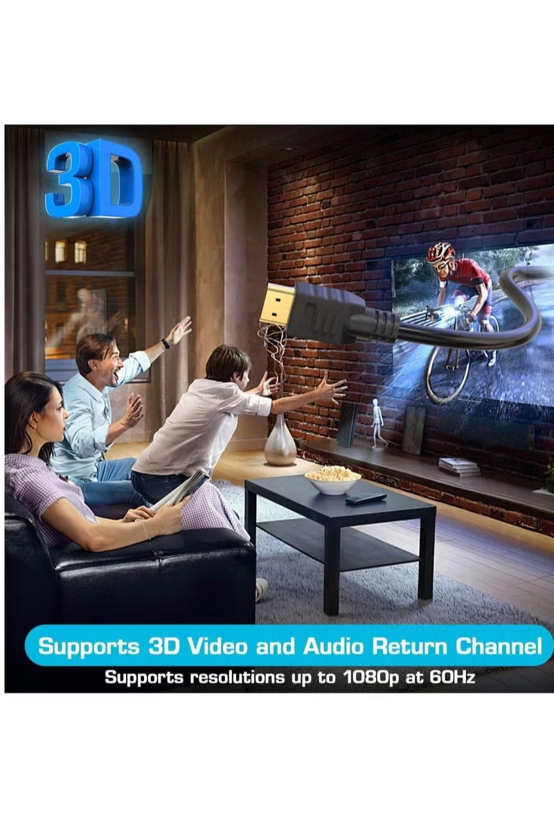 UMIXPRO High Speed HDMI Cable 5 meter Supports 4k Ultra HD 3D - Image 4