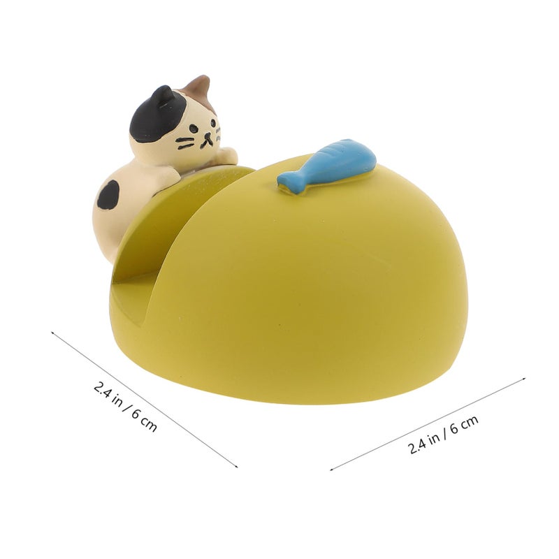 Red Cartoon Cat Phone Stand Stable Holder For Desk And Bed Cell Phones Tablets - Image 3