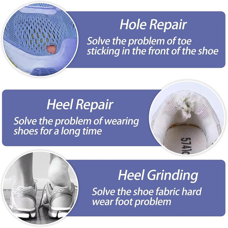 RupeeRise 36 Pcs Shoe Repair Patch, Shoe Fix Glue-Free Solution for Sole Repair, Quick Fix for Holes and Wear on Sneakers, Boots - Image 3