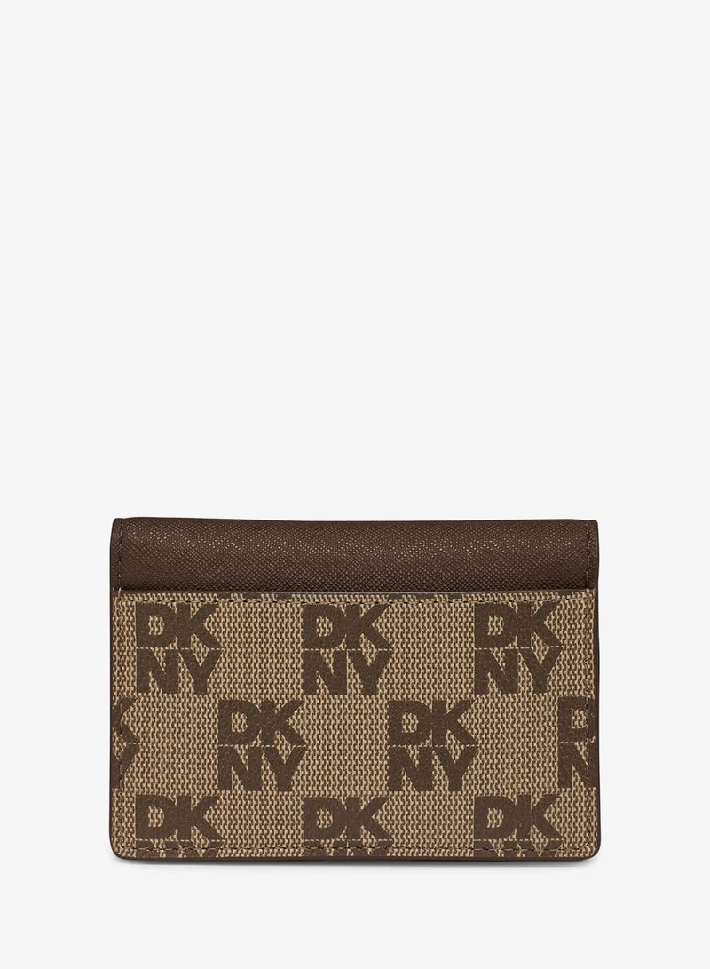 DKNY Echo Logo Bifold Cardholder