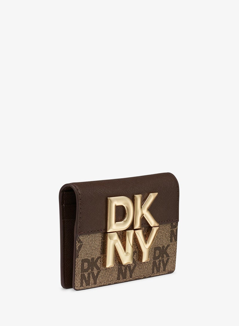 DKNY Echo Logo Bifold Cardholder - Image 3