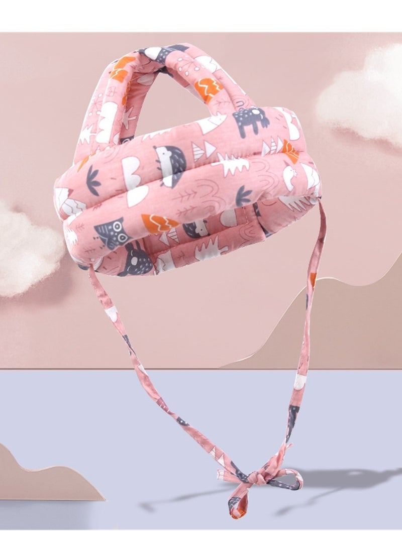 Children head pillow anti-fall head protection pad learning to walk thickened Baby toddler protective head hat  - Image 2