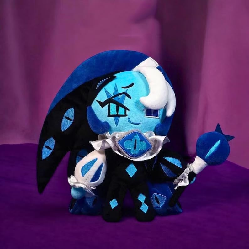 لعبة قطيفة من ��حجم 24 سم من Cookie Run Kingdom، دمية قطيفة Shadow Milk Cookie، وسادة قطيفة لطيفة للمعجبين، هدية عيد الميلاد وعيد الميلاد - Image 4