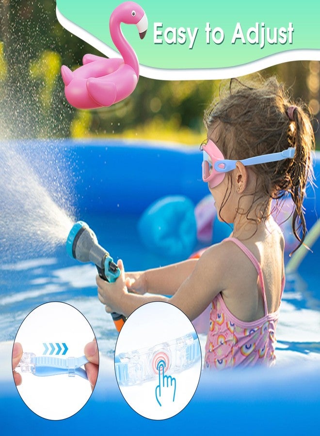 EverSport Goggles for Kids 6-14, 2 Pack Swimming Goggles, Clear Vision Anti-fog Pool Swim Goggles with Nose Cover Wide View Water Swim Mask for kids Toddler Girls Boys Teens age 4-7 8-14 8-12 3-5 3-6 - Image 5