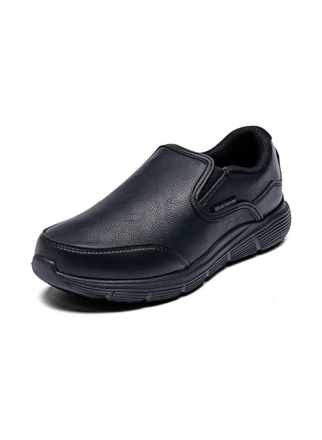 Skechers Commuter Sport Shoes Comfortable Casual Slip-on Work Shoes Blk Black 36.5