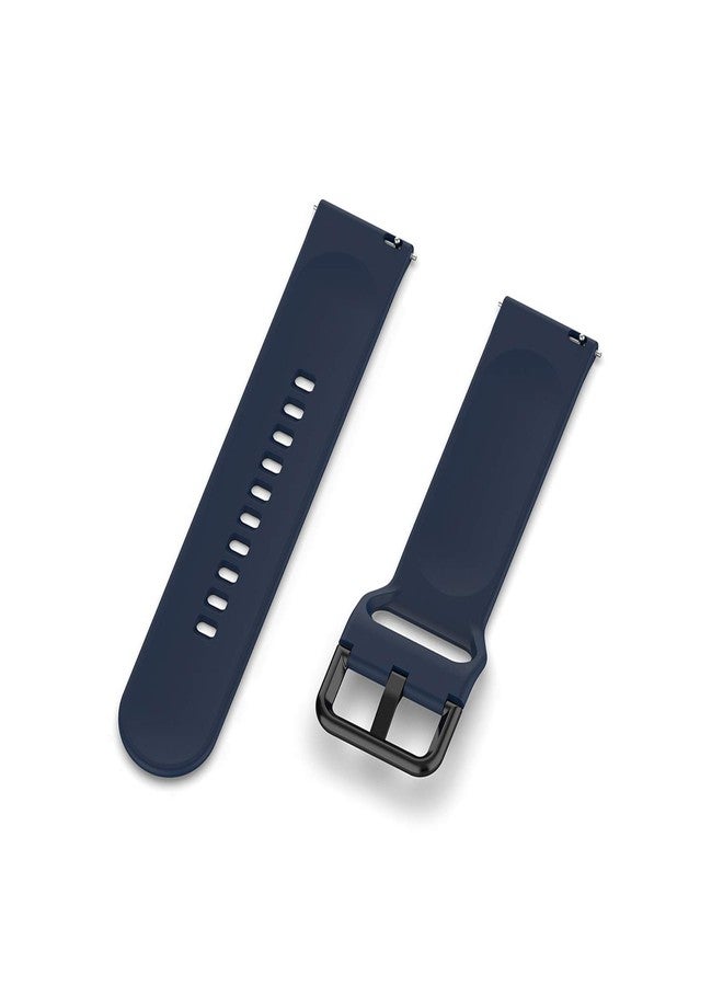 QGHXO سوار بديل من السيليكون الناعم لساعات Garmin Vivoactive 6/5/3 و Garmin Venu Sq 2/Venu 2 Plus/Forerunner 55/Forerunner 165/Vivomove Sport/Vivomove Trend/Approach S40 S42 S12 - Image 5