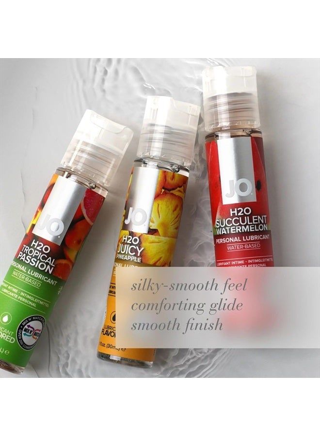 Jo System Jo H2o Flavored Lubricant JUICY PINEAPPLE Water Based Lubricant : Size 4 Oz - Image 3