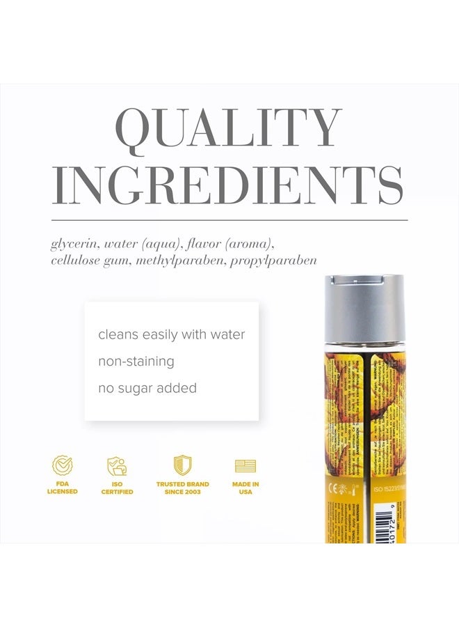 Jo System Jo H2o Flavored Lubricant JUICY PINEAPPLE Water Based Lubricant : Size 4 Oz - Image 2