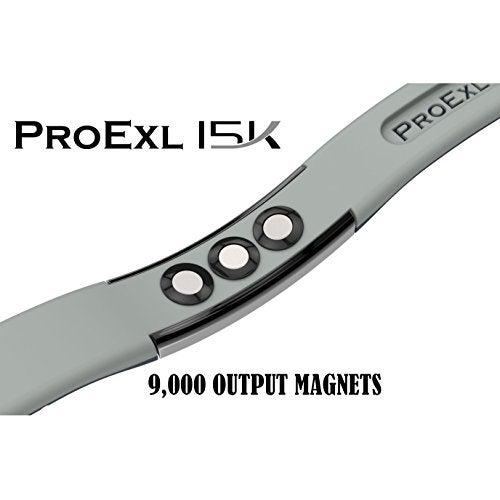 ProExl® 15K Sports Magnetic Bracelet 100% Waterproof and Fully Adjustable - (Navy Gray) - Image 3