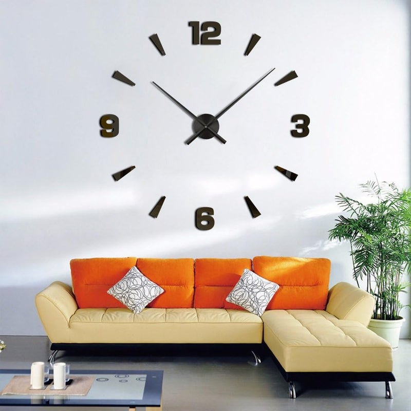 Timelike 3D Large Clock Hands, DIY Wall Clock Needles, Home Art Decor Quartz Mechanism Accessories (Silver) - Image 5