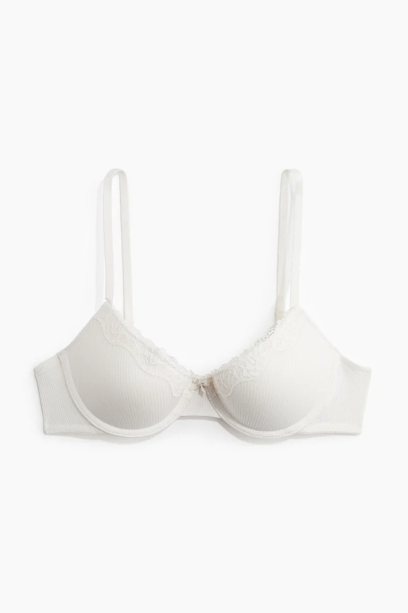 H&M Cotton demi push-up bra