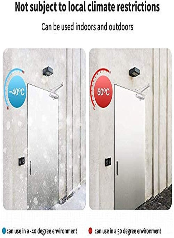 Marie Hold Open Door Closer Applies Regular,Top Jamb Mounting,Adjustable Automatic Size 2 Door Closer for 55-99 lbs Residential and Commercial Light Doors - Image 5
