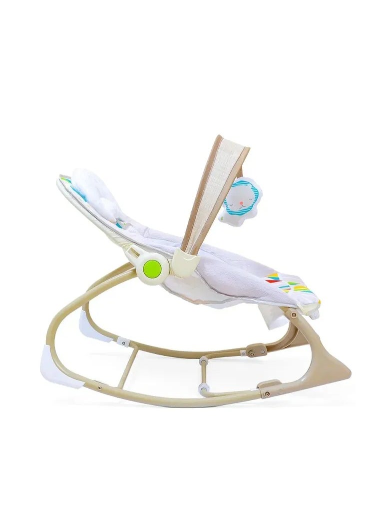 Factory Price - Factory Price - Miller Infant Bouncer With Music & Toys Multicolour - Grey - Image 1