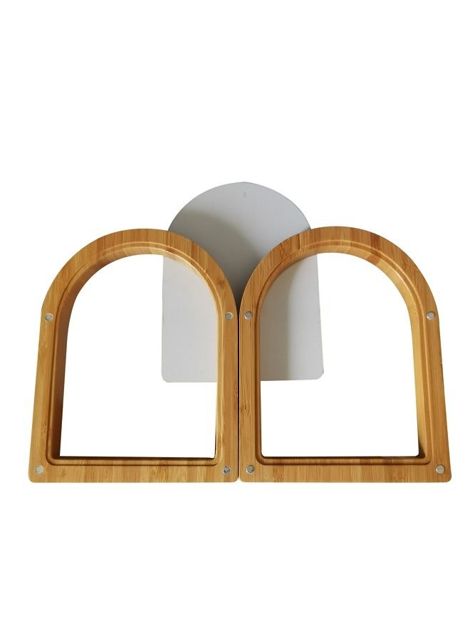 Beautiful Home Decor Natural Bamboo Made Desktop Photo Frame  - Image 3