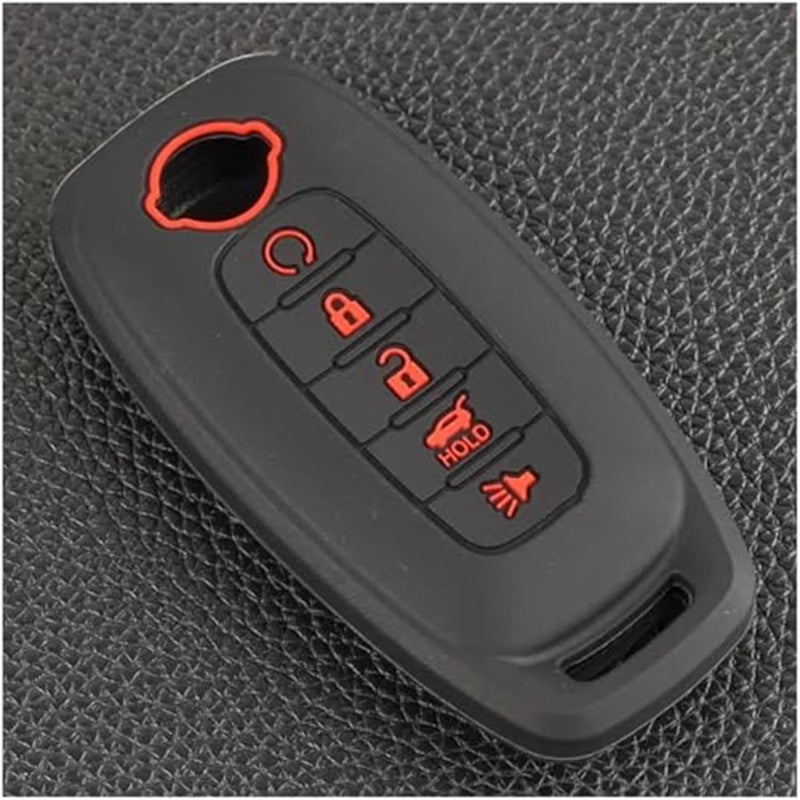 Wivplex 5 Button Car Key Fob Cover for Nissan - Image 5