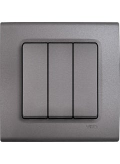 Viko Linnera Life Granite Gray Triple Key 