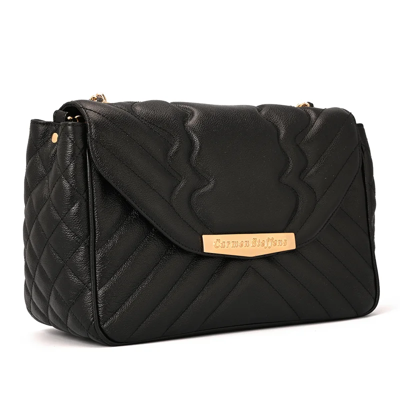 Carmen Steffens Quilted Bag Classic Black