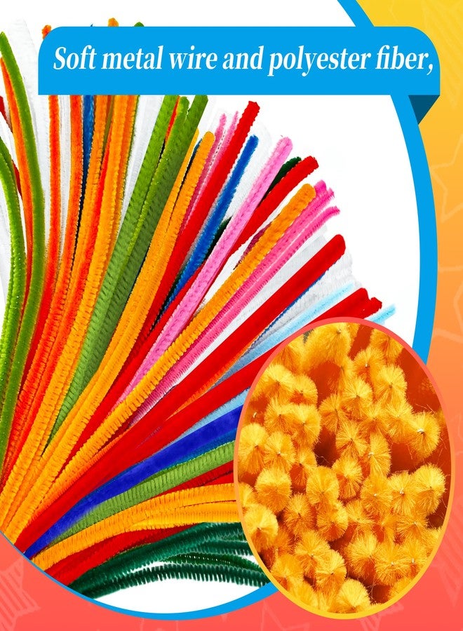 Yoblink 100PCS Black Pipe Cleaners,Pipe Cleaners Craft Bulk,Black Pipe Cleaner for Hair - Image 3
