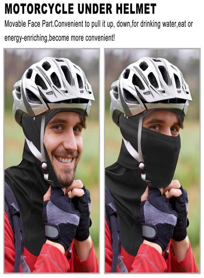 Omenex Motorcycle Balaclavas,Under Helmet Design High Stretch Soft Breathable Lightweight UF50 Sun Dust Protection 4 Seasons - Image 5