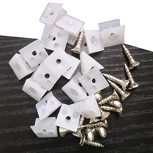 GIFTED LUGAR Drawer Wedges, Sagging Drawer Support Brackets, Dress Drawer Repair Kit, Drawer Reinforcement (50 Sets) - Image 4