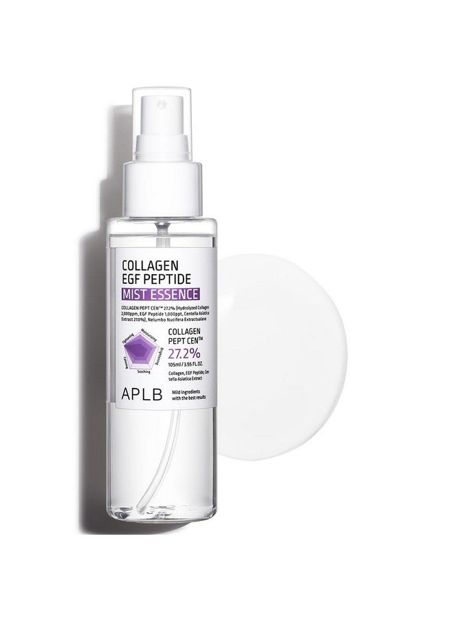 ايه بي ال بي Collagen Egf Peptide Mist Essence Collagen Pept Cen™ 27.2% 3.55 أونصة سائلة/عناية مرنة للعناية بالبشرة الكورية، تجديد الرطوبة، تنشيط البشرة بلطف وتحسين ملمس البشرة - Image 1