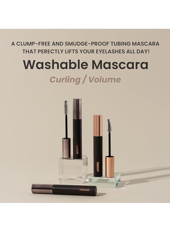 Heimish HEIMISH Dailism Smudge Stop Mascara - 0.32 oz/9 g (Curling) | Non-Smudge Curly Mascara | Washable Non-Clumping Waterproof Mascara for Eye Makeup | Kbeauty  - Image 2
