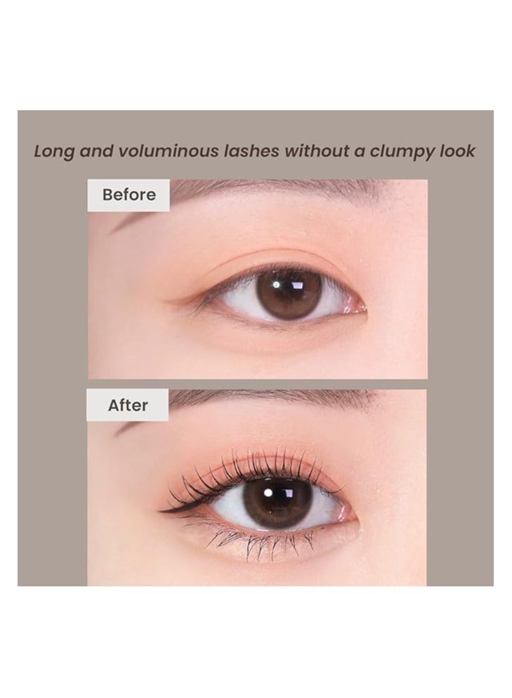 Heimish HEIMISH Dailism Smudge Stop Mascara - 0.32 oz/9 g (Curling) | Non-Smudge Curly Mascara | Washable Non-Clumping Waterproof Mascara for Eye Makeup | Kbeauty  - Image 3